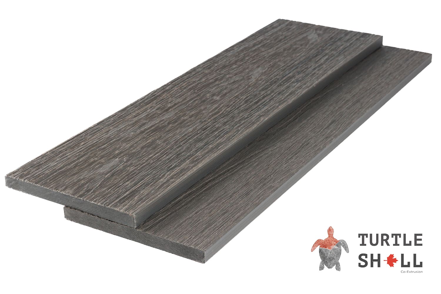 Заборная доска из ДПК Turtle Shell Universal Board, Scottish Slatewood, Co-Extrusion